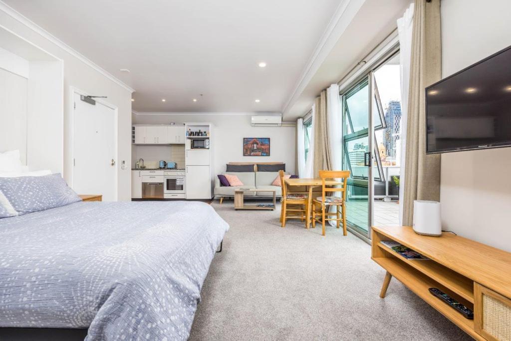 Waterfront Studio 56 Auckland Viaduct Apartment Luaran gambar