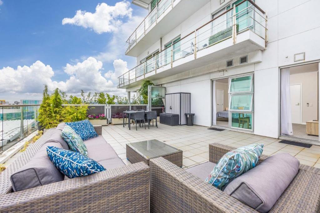 Waterfront Studio 56 Auckland Viaduct Apartment Luaran gambar